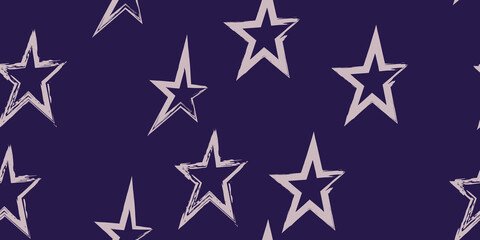 Creative stylish background. Brush stroke vector illustration. Seamless pattern.