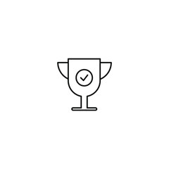award icons symbol vector elements for infographic web