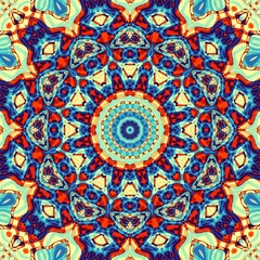 Abstract mandala background. Fractal pattern.