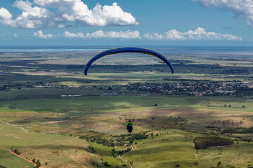 Paragliding on Morro Itaóca Campos dos Goytacazes