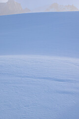 snow covered mountains