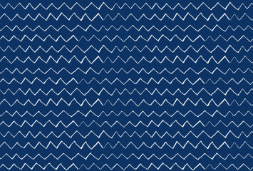 Fototapeta na wymiar seamless striped with dots background. Can be used for textile, print or cover design. Hand painted abstract blue smeared stripes with dots. Summer marine trendy pattern, dirty ink traces, sailor suit