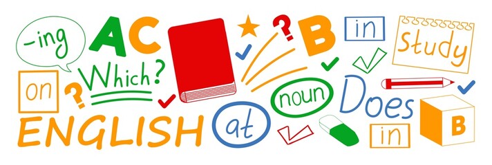 Vector pattern with little children. Kindergarten. Imagination. Creativity. Play.