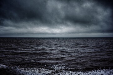 Brooding sea