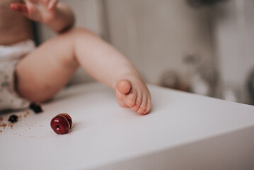 one year old child. Birthday