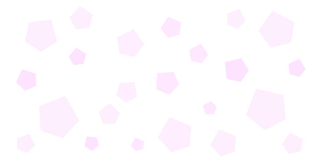 Pink pentagon pattern background design