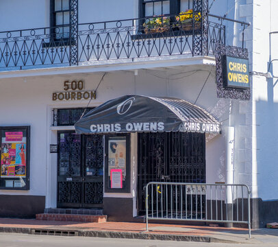 Famous Chris Owens Night Club On Bourbon Street On January 28, 2021 In New Orleans, LA, USA