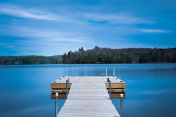 Dock at Bob Lake, Minden, Ontario