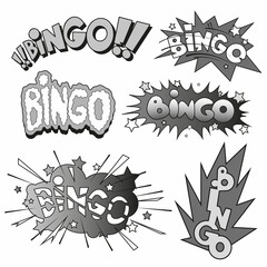Set comic book explosion, boom stickers set, vector illustration
