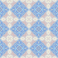 Seamless ornamental decorative pattern. Mosaic art texture.