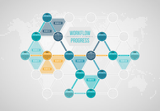 Workflow Progress Infographic