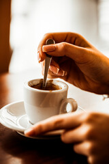 coffee in hand. Coffee cup. Drink. Cafe. Good morning. 