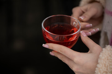 Tea time. Cafe. Photo. tea