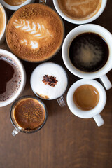 Obraz na płótnie Canvas cup of coffee. Coffee cups. Cafe. Espresso. Good morning. 