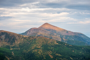 Mount Hoverla. The highest peak in Ukraine.