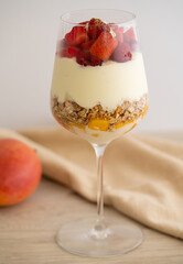 mango and berry desert 