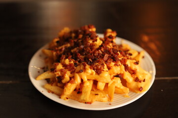 Fritas com Bacon