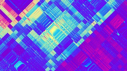 Digital fractal pattern. Abstract background.