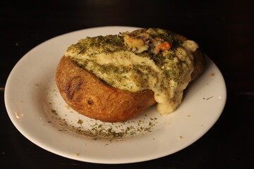 batata doce de camarao