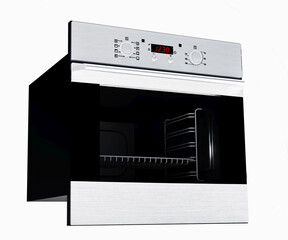 3d model freestanding oven isolated on white background