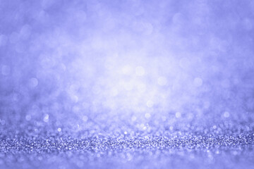 Magic glowing bokeh in trendy color of 2022 - Very peri.