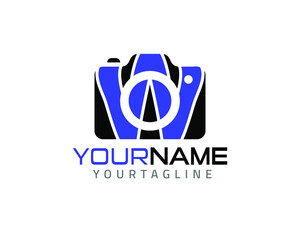 Letter W camera photography Logo template ,fully vector and customized logo design