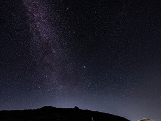 夜, 星, 空, 空間, 銀河, 星, 天文学, 暗い, 光, ユニバース, 月, 星雲,...