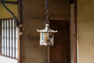 古いランプのある日本家屋の情景＠愛媛