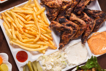 grilled wings