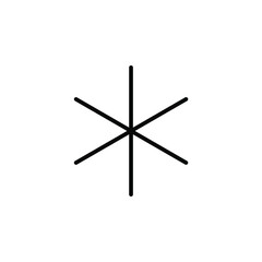 Star Solid Icon Vector Illustration Logo Template. Suitable For Many Purposes.