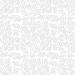 Seamless pattern. Black lines, dashes on a white background.