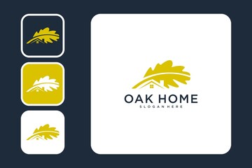 Oak home logo design