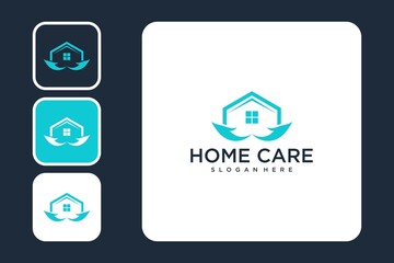 Home with care logo design