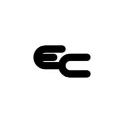 ec ce e c initial letter logo