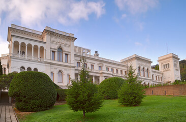 Fototapeta na wymiar Palace in Livadia in Crimea
