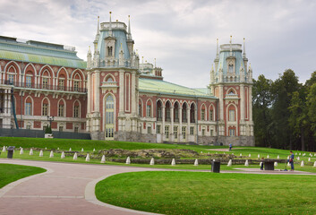 In Tsaritsyn Park. Palace and Park ensemble of the XVIII century