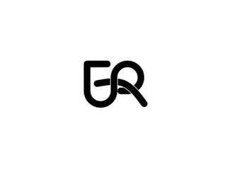 er re r e initial letter logo