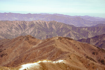landscape with mountains