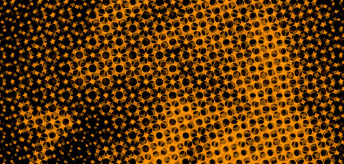 abstract yellow background with dots