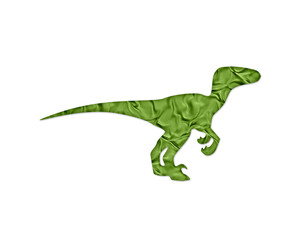 Dinosaur T rex Dino Green Crispy Icon Logo Symbol illustration
