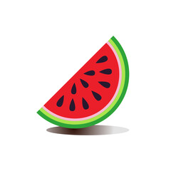 watermelon icon design vector template