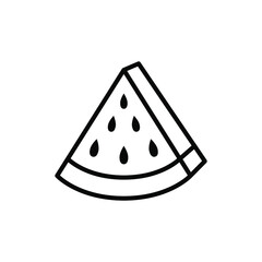 watermelon icon design vector template