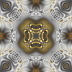 Abstract fractal pattern.