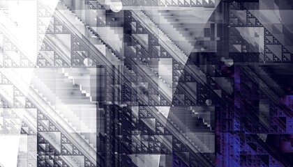 Abstract fractal pattern.