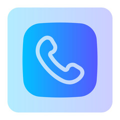 phone gradient icon