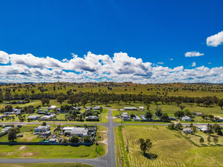 landscape with sky and clouds