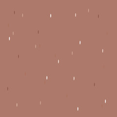 Seamless vector pattern consisting of multicolored drops on a brown background.