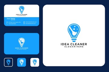 Cleaning ideas logo design and business cards