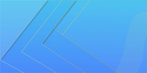 abstract background of lines dynamic abtract soft blue background with gold line. background abstract modern design.