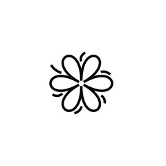 icon l,ogo black and white